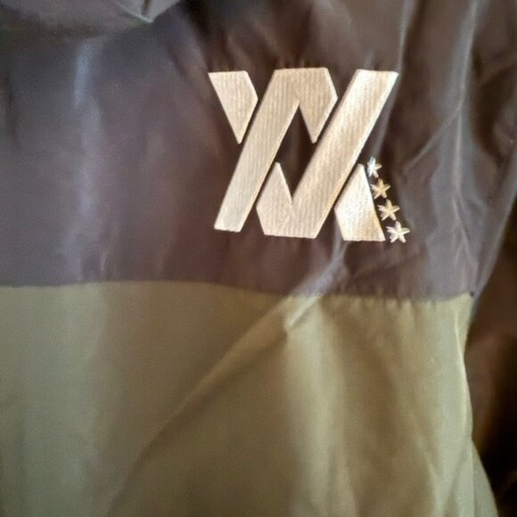 DIXXON NWT Black & Army Green Form & Function Windbreaker Jacket size Large - Picture 6 of 6